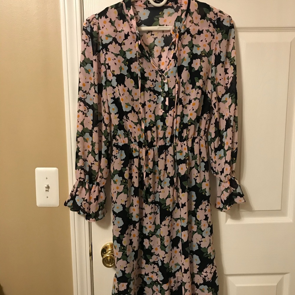 Floral Jcrew Flowly Dress